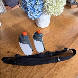 SPI Running Belt with Water Bottles